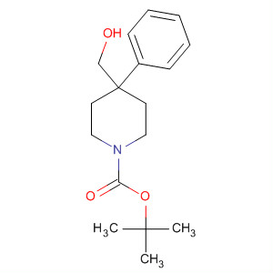 Tert-butyl 4-(hydroxymethyl)-4-phenylpiperidine-1-carboxylate Structure,158144-85-5Structure