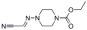 1-Piperazinecarboxylicacid,4-[(cyanomethylene)amino]-,ethylester(9ci) Structure,158154-49-5Structure