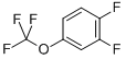 1,2-Difluoro-4-(trifluoromethoxyl)benzene Structure,158178-35-9Structure