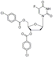 3,5-Di-o-p-chlorobenzoyl floxuridine Structure,1582-79-2Structure