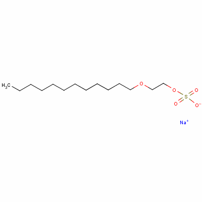 2-(十二烷氧基)乙醇硫酸氫鈉結(jié)構(gòu)式_15826-16-1結(jié)構(gòu)式