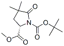 2-Methyl 1-(2-Methyl-2-Propanyl) 4,4-Dimethyl-5-Oxo-1,2-Pyrrolidinedicarboxylate Structure,158392-74-6Structure