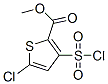 Methyl 5-chloro-3-chlorosuphonylthiophene-2-carboxylate Structure,158439-31-7Structure