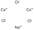 Cesium chloride/sodium chloride (2:1) e& Structure,15844-58-3Structure