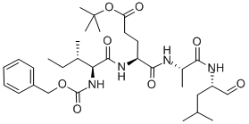 Z-Ile-Glu(O-t-butyl)-Ala-Leucinal Structure,158442-41-2Structure