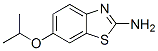 2-Benzothiazolamine,6-(1-methylethoxy)-(9ci) Structure,15850-81-4Structure