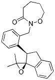 (3As,8ar)-3-(4,5-anhydro-2,3-dideoxy-2-(phenylmethyl)-d-erythro-pentonoyl)-3,3a,8,8a-tetrahydro-2,2-dimethyl-2h-indeno[1,2-d]oxazole Structure,158512-24-4Structure