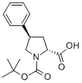 (2R,4R)-Boc-4-phenyl-pyrrolidine-2-carboxylic acid Structure,158567-91-0Structure