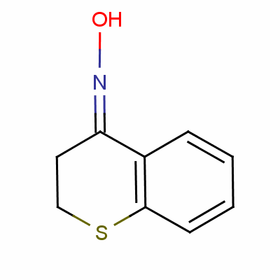 4H-1-benzothiopyran-4-one,2,3-dihydro-, oxime Structure,15857-68-8Structure