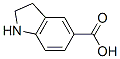 Indoline-5-carboxylic acid Structure,15861-30-0Structure