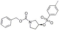 (S)-3-(甲苯-4-磺酰氧基)-吡咯烷-1-羧酸芐酯結(jié)構(gòu)式_158654-83-2結(jié)構(gòu)式