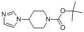 Tert-butyl 4-(1h-imidazol-1-yl)piperidine-1-carboxylate Structure,158654-89-8Structure