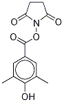 1-[(4-Hydroxy-3,5-dimethylbenzoyl)oxy]-2,5-pyrrolidinedione Structure,158788-56-8Structure