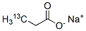 Sodium propionate-3-13C Structure,158814-18-7Structure