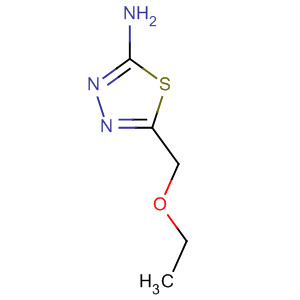 5-乙氧基甲基-[1,3,4]噻二唑-2-胺結(jié)構(gòu)式_15884-88-5結(jié)構(gòu)式