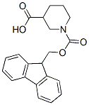 Fmoc-3-哌啶甲酸結(jié)構(gòu)式_158922-07-7結(jié)構(gòu)式