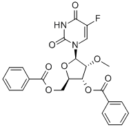 3,5-Di-o-benzoyl-5-fluoro-2-o-methyluridine Structure,158966-44-0Structure