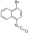 1-Bromo-4-isocyanatonaphthalene Structure,1591-96-4Structure