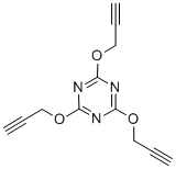 2,4,6-Tris(prop-2-yn-1-yloxy)-1,3,5-triazine Structure,15911-93-0Structure