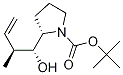 (2S,1’R,2’S)-N-(叔丁氧基羰基)-2-(1’-羥基-2’-甲基-3’-丁烯)-吡咯烷結(jié)構(gòu)式_159173-40-7結(jié)構(gòu)式