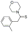 2-(2-Methylphenyl)-1-(4-morpholinyl)ethanethione Structure,159298-79-0Structure