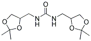 1,3-Bis[(2,2-dimethyl-1,3-dioxolan-4-yl)methyl]urea Structure,159390-20-2Structure