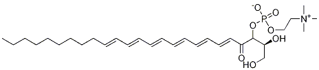 2-Docosahexaenoyl-sn-glycero-3-phosphocholine Structure,159407-32-6Structure