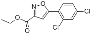 Ethyl5-(2,4-dichlorophenyl)isoxazole-3-carboxylate Structure,159427-17-5Structure