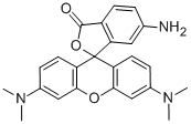 6-Aminotetramethyl rhodamine Structure,159435-10-6Structure