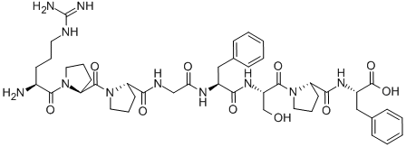 Arg-pro-pro-gly-phe-ser-pro-phe Structure,15958-92-6Structure