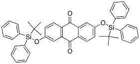 2,6-Di([1-(tert-butyl)-1,1-diphenylsilyl]oxy)-9,10-dione Structure,159638-87-6Structure