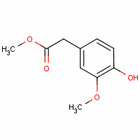 Methyl 3-methoxy-4-hydroxyphenylacetate Structure,15964-80-4Structure