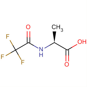 Alanine, n-(trifluoroacetyl)- Structure,1597-49-5Structure