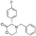 (S)-3-(4-氟苯基)-4-芐基-2-嗎啉酮結(jié)構(gòu)式_159706-87-3結(jié)構(gòu)式