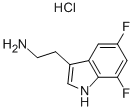 5,7-Difluorotryptamine hcl Structure,159730-14-0Structure