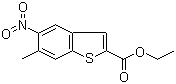 Ethyl 6-methyl-5-nitrobenzo[b]thiophene-2-carboxylate Structure,159730-73-1Structure