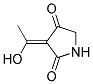 2,4-Pyrrolidinedione, 3-(1-hydroxyethylidene)-(9ci) Structure,159770-37-3Structure