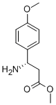 (S)-methyl 3-amino-3-(4-methoxyphenyl)-propanoate Structure,159848-76-7Structure