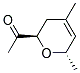 Ethanone, 1-(3,6-dihydro-4,6-dimethyl-2h-pyran-2-yl)-, trans-(9ci) Structure,159849-63-5Structure