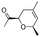 Ethanone, 1-(3,6-dihydro-4,6-dimethyl-2h-pyran-2-yl)-, cis-(9ci) Structure,159849-64-6Structure