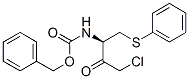 (R)-Phenylmethyl [3-chloro-2-oxo-1-[(phenylthio)methyl]-propyl]carbamate Structure,159878-01-0Structure