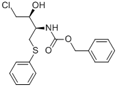 (2S,3r)-3-羰基芐氧基氨基-1-氯-4-苯基硫代-2-丁醇結(jié)構(gòu)式_159878-02-1結(jié)構(gòu)式