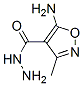 4-Isoxazolecarboxylicacid,5-amino-3-methyl-,hydrazide(9ci) Structure,159954-46-8Structure