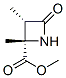 2-Azetidinecarboxylicacid,2,3-dimethyl-4-oxo-,methylester,cis-(9ci) Structure,160027-17-8Structure