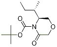 4-T-boc-(5s)-5-[(1s)-methylpropyl]-morpholin-3-one Structure,160141-21-9Structure