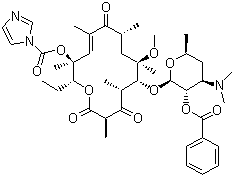 泰利霉素中間體 (7A)結(jié)構(gòu)式_160145-83-5結(jié)構(gòu)式