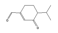 1-Cyclohexene-1-carboxaldehyde,4-(1-methylethyl)-3-oxo-(9ci) Structure,160152-34-1Structure