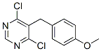 4,6-Dichloro-5-(4-methoxybenzyl)pyrimidine Structure,16016-00-5Structure