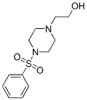 2-[4-(Phenylsulfonyl)piperazino]-1-ethanol Structure,16017-63-3Structure