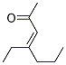 3-Hepten-2-one, 4-ethyl-(9ci) Structure,160174-26-5Structure